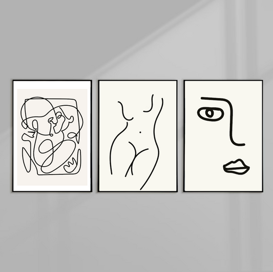 Set de 3 - Figuras Humanas