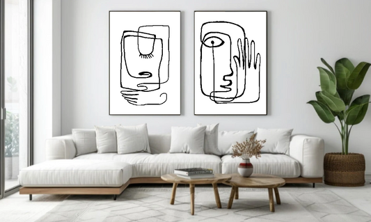 Rostros abstractos