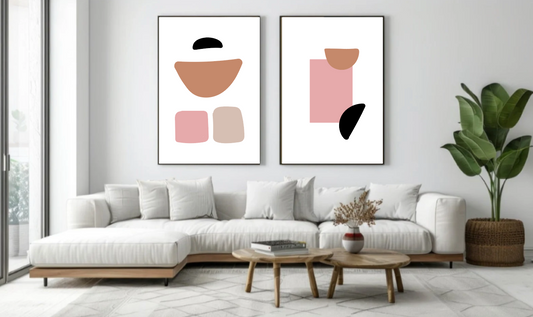 Abstractos rosados