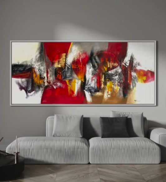 Abstracto Rojo