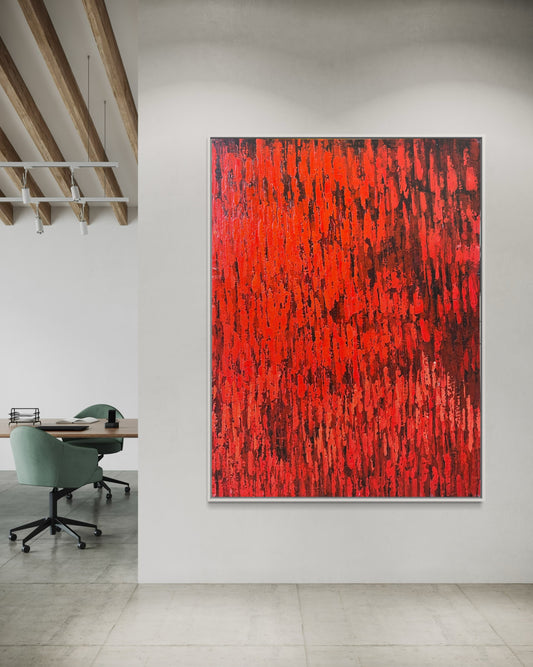 Abstracto Rojo